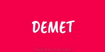 DEMET