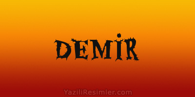 DEMİR