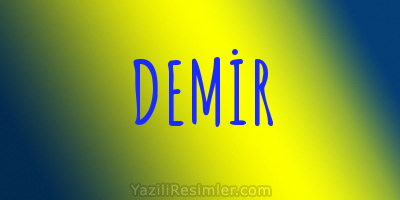 DEMİR