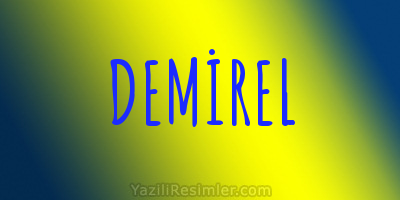 DEMİREL