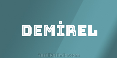 DEMİREL