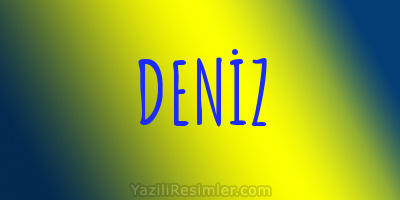 DENİZ