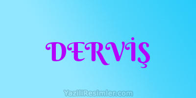 DERVİŞ