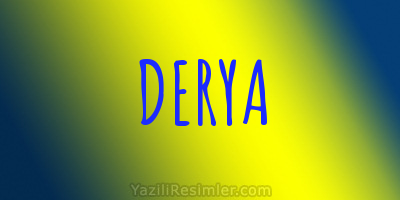 DERYA