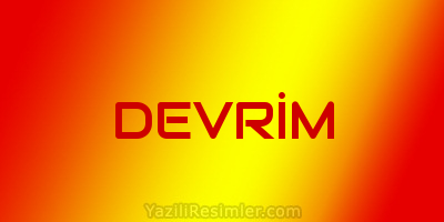 DEVRİM