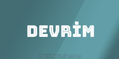 DEVRİM