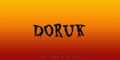 DORUK