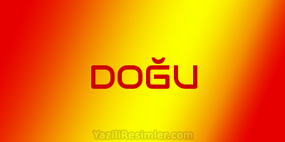 DOĞU