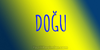 DOĞU