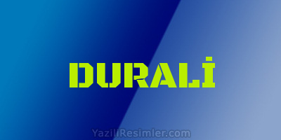 DURALİ