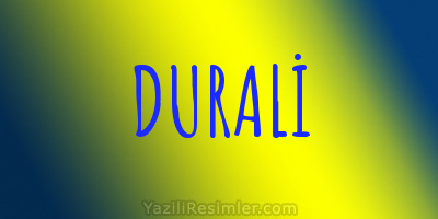 DURALİ