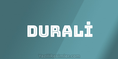 DURALİ