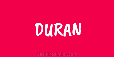 DURAN