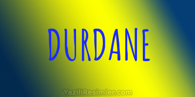 DURDANE