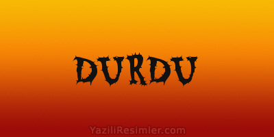 DURDU