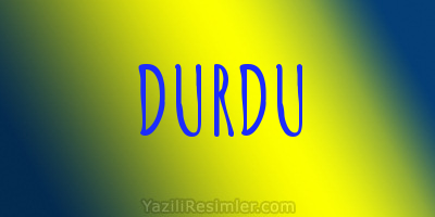 DURDU