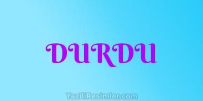 DURDU