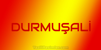 DURMUŞALİ