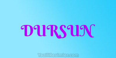 DURSUN