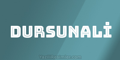 DURSUNALİ