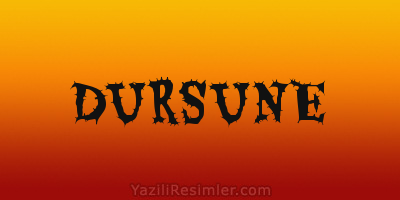 DURSUNE