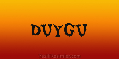 DUYGU