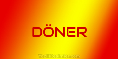 DÖNER