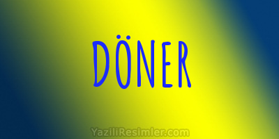 DÖNER