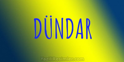 DÜNDAR