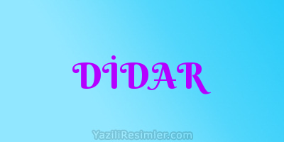 DİDAR