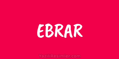 EBRAR