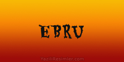 EBRU