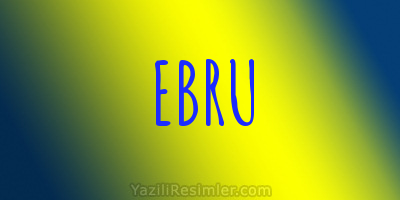 EBRU