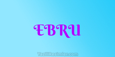 EBRU