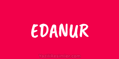 EDANUR