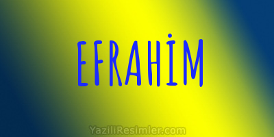 EFRAHİM