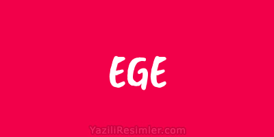 EGE