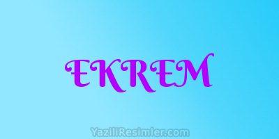 EKREM