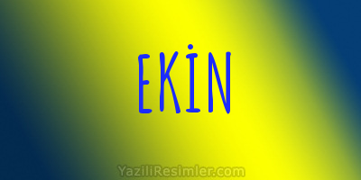 EKİN