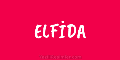 ELFİDA