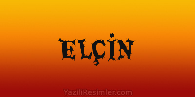 ELÇİN