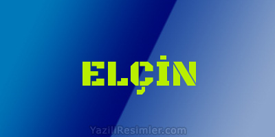 ELÇİN