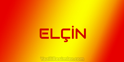 ELÇİN