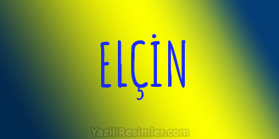 ELÇİN