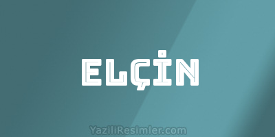 ELÇİN