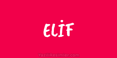 ELİF