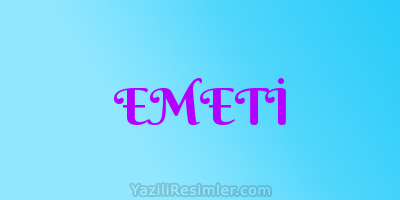 EMETİ