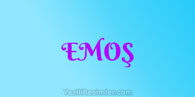 EMOŞ