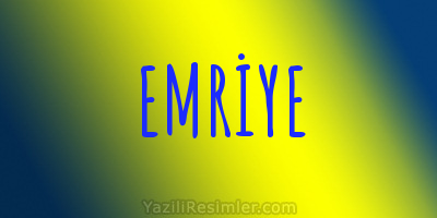 EMRİYE