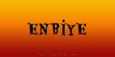 ENBİYE